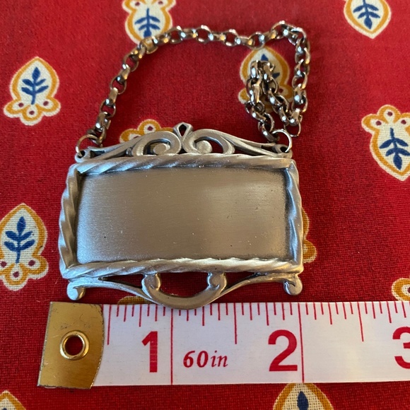 Salisbury Pewter Plain Decanter Label BNIB - Picture 6 of 8